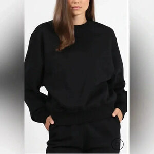 BTL Best Friend Crew Plain Black